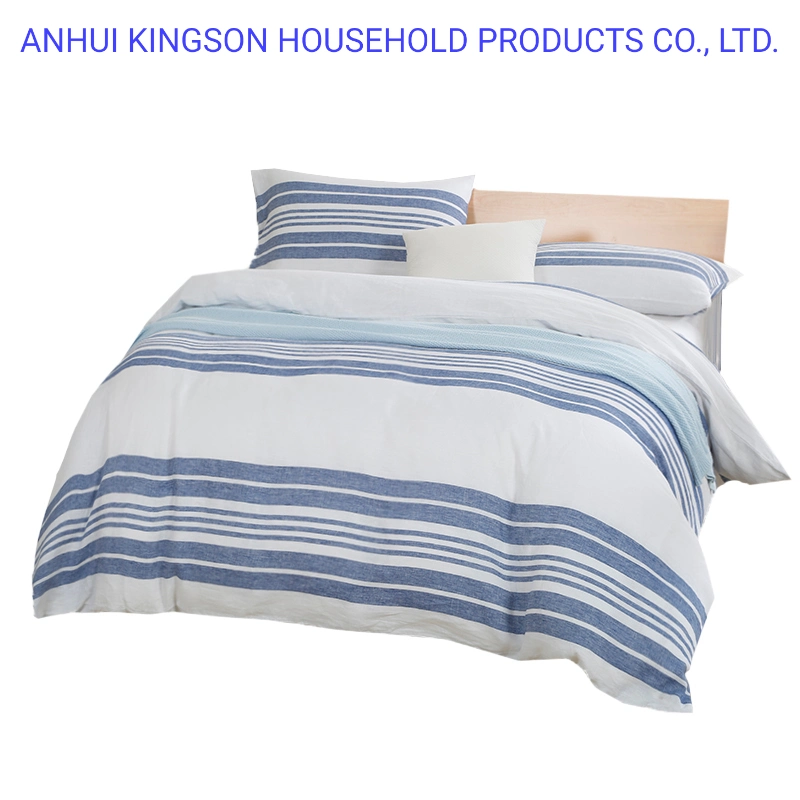 Quality Home Textile 100% French Linen Fabric for Duvet Covers and Bed Sheets Bedding Sets From China Manufacturers