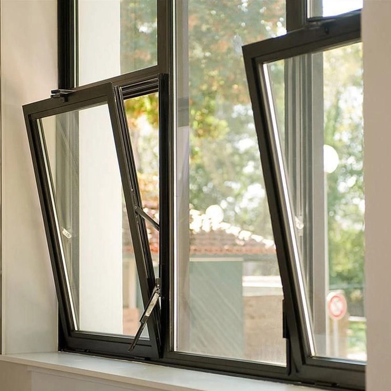 Design moderne personnalisé Double vitrage Thermal Break Profile aluminium commercial Fenêtres coulissantes