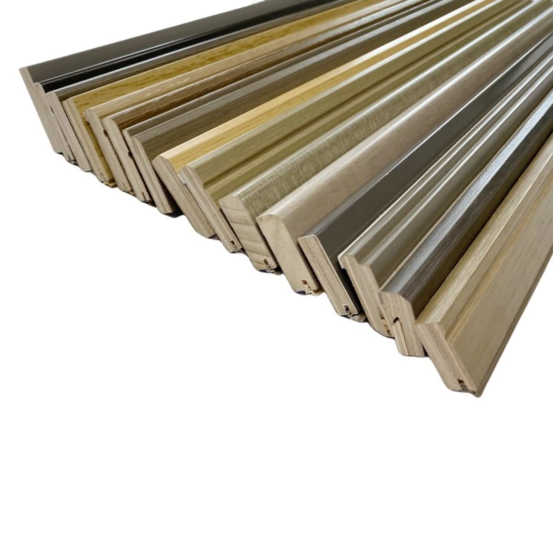 E0 PVC PU UV PUR Film Wood MDF Board Skirting