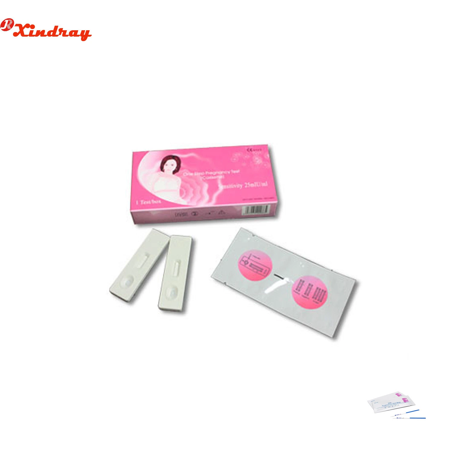 Professional Factory Kits Diagnostic Reagent for Home Use Pregnancy Test Tira com alta qualidade