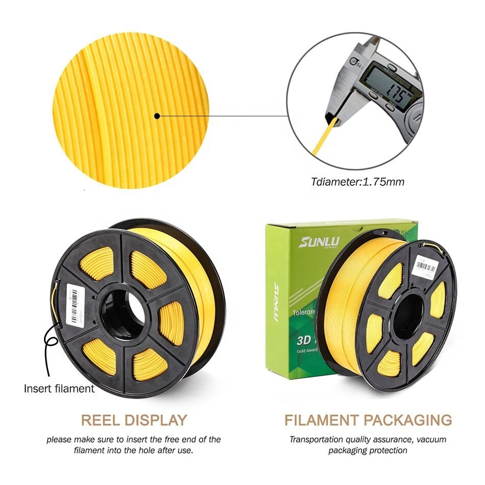 PLA 1.75 3mm 3D Printing Filament Materials Imported Plastic