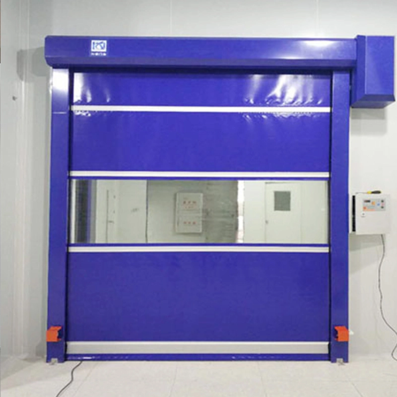 Industrial Electrical Automatic PVC High Speed Roller Shutter Fast Quick Door