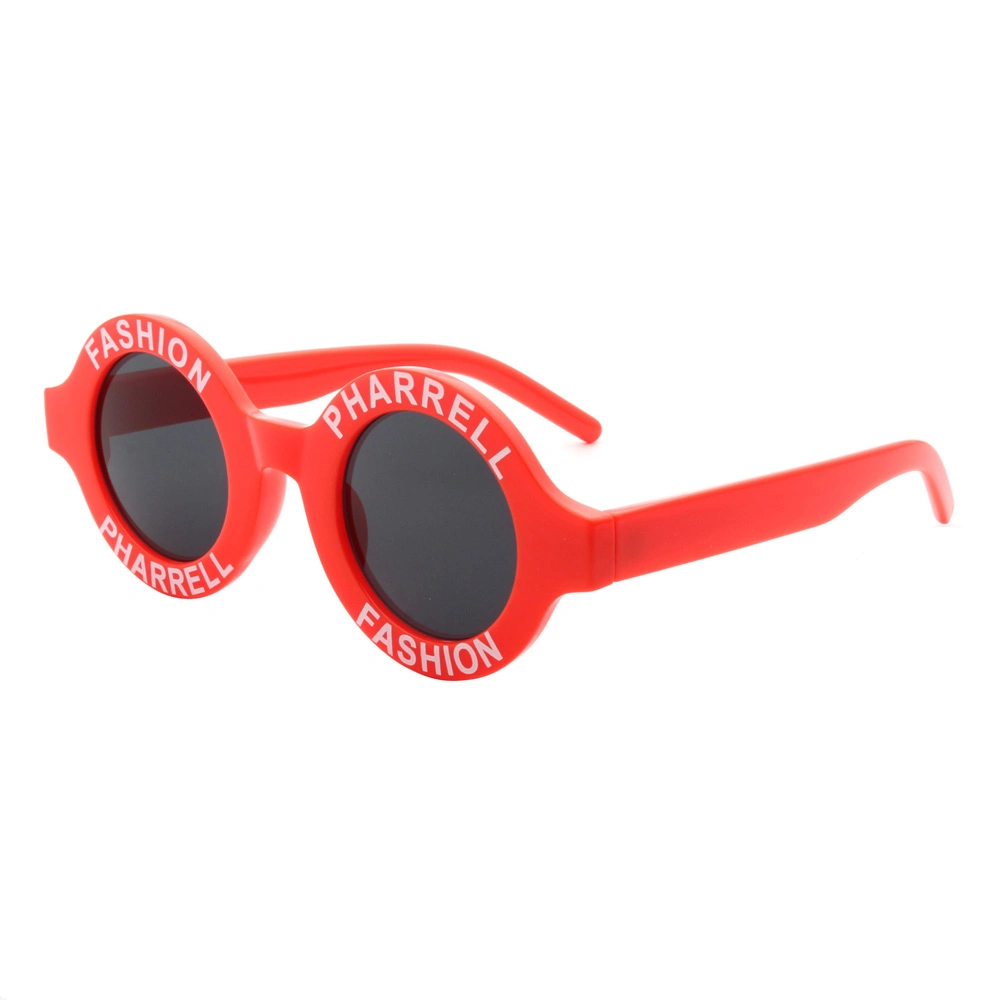 New Vintage Round Plastic UV400 Fashion Baby Boy Sunglasses Kids Newest 2021