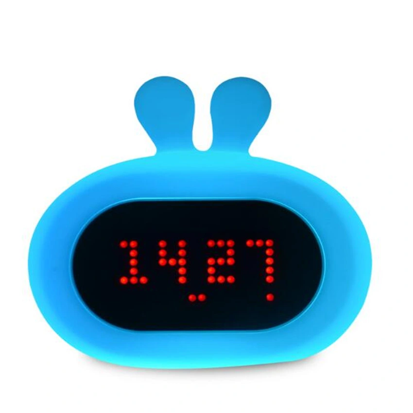 Desk Table LED Smart Night Light Decorative Digital LED Lamp Alarm Clock