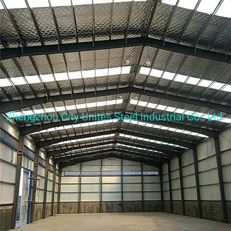 HDG Q235 Carbon Steel Peb Structural Building Greenhouse