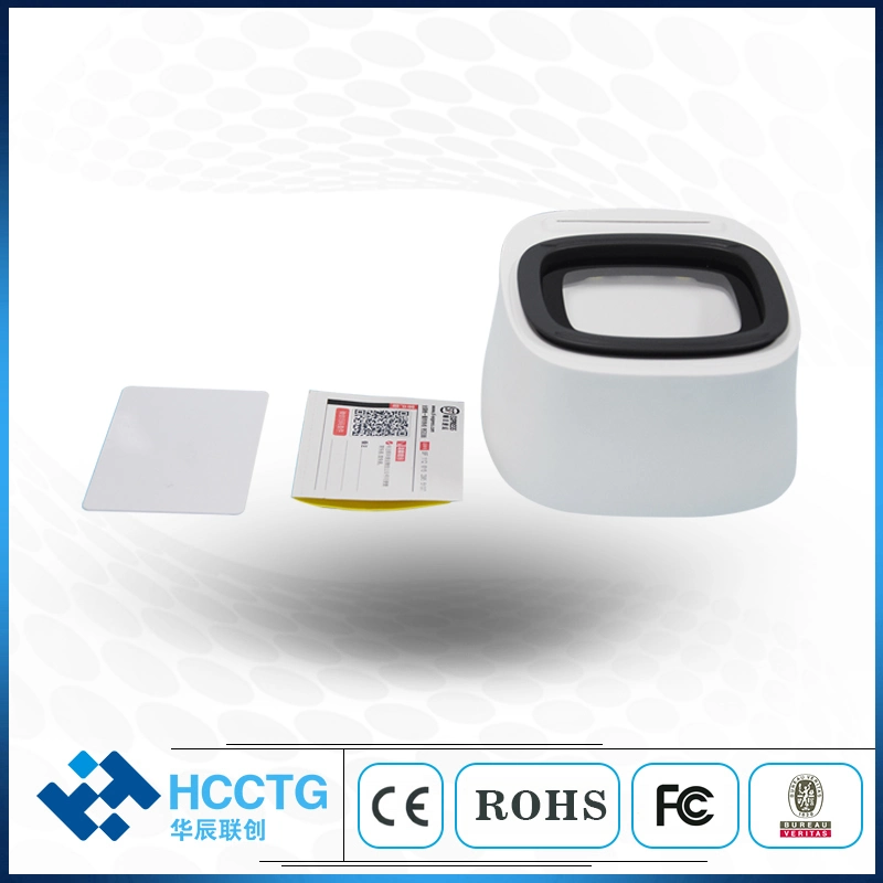 Multi-Functional USB Smart Card IC Chip Reader Pdf417 Qr Scanner Device for Industrial and Commercial Taxation Hcc3300