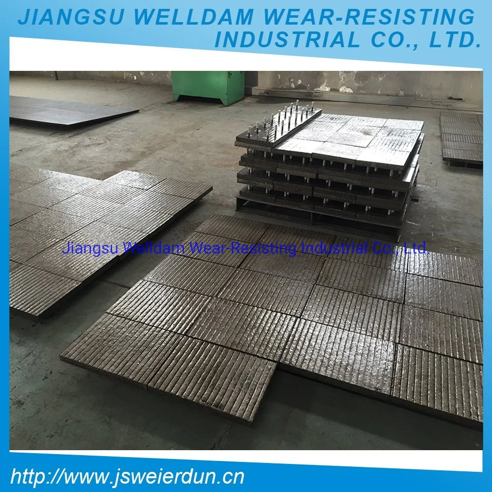 Paper Industry Cco Hardfacing Wear Abrasion Resistant Steel Machine Part