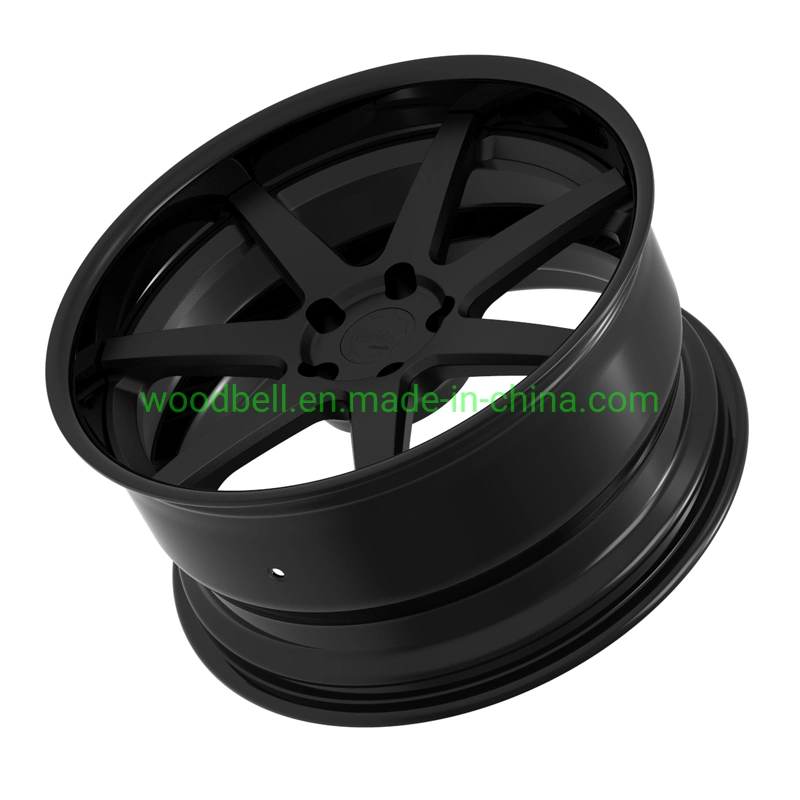 18 19 20 21 22inch Matt Black Painted Duo Color Wheels Alloy Rim Factory Price 2 PCS 5hole 5X112 Forged Car Aluminum Wheel Rims 19inch