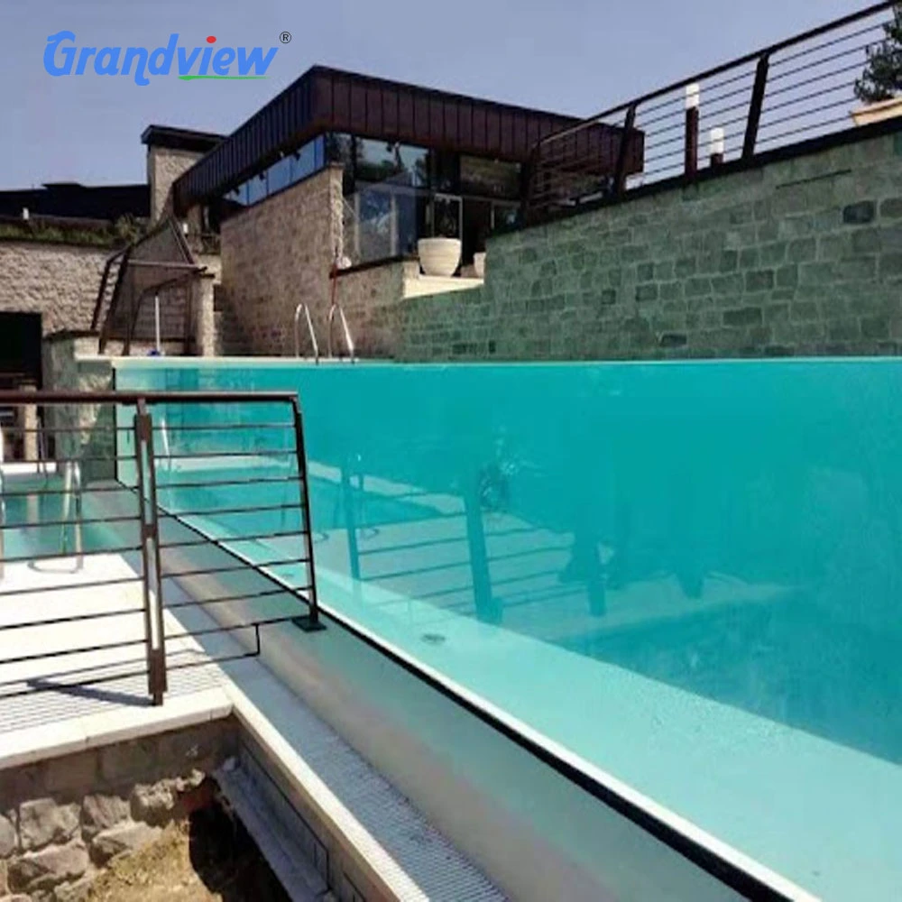 Large Plastic Infinity Endless Outdoor Acrylic Glass for Swimming Pools