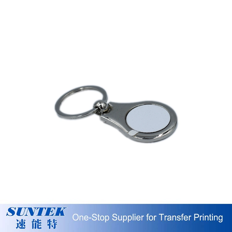 High Quality and Popular Sublimation Blank Metal Keychain Personalized Custom Keyring