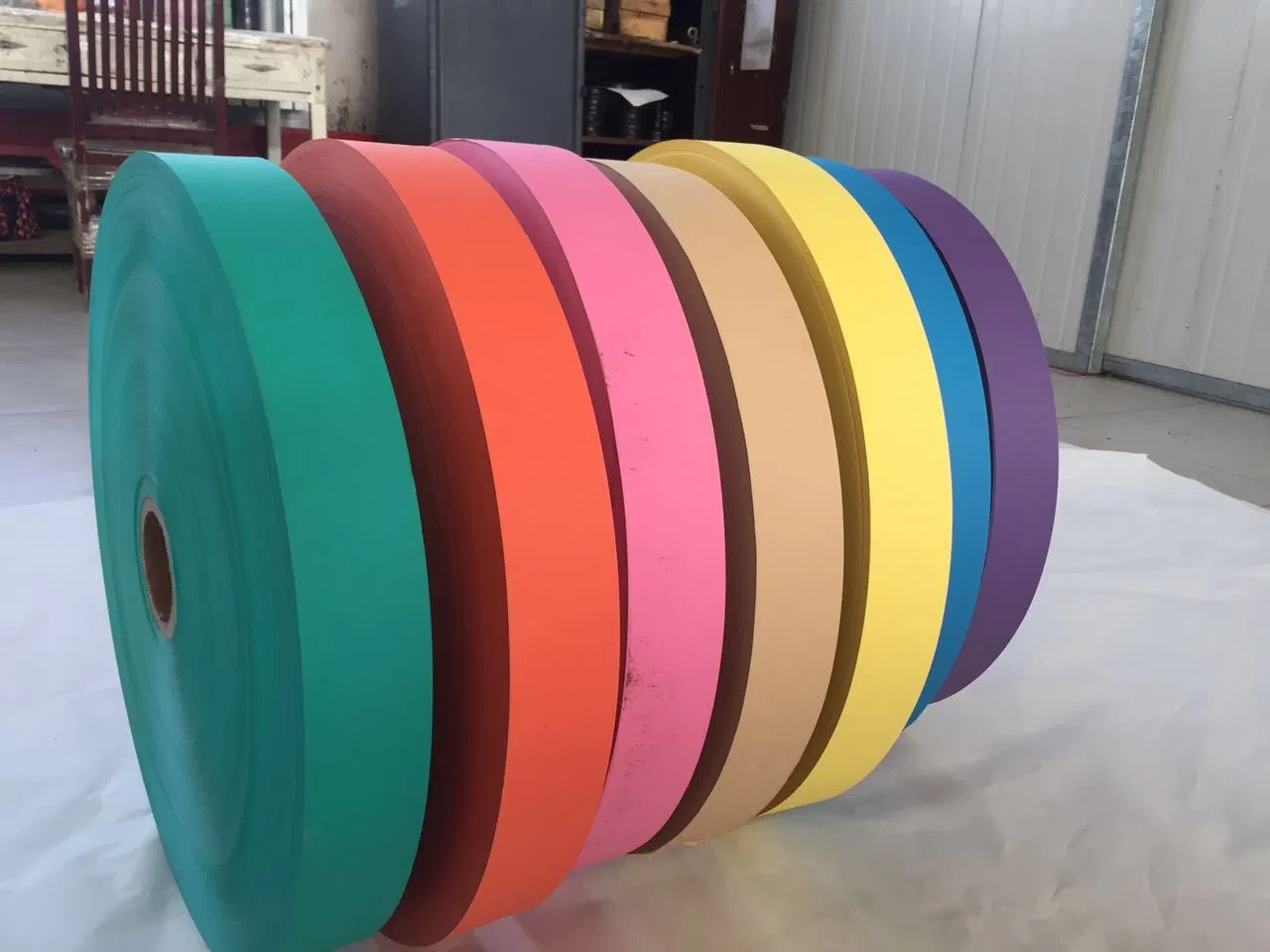 Wood Pulp Colored Parchment Paper for Textile Industry Bobbin Paper Tube Paper Core