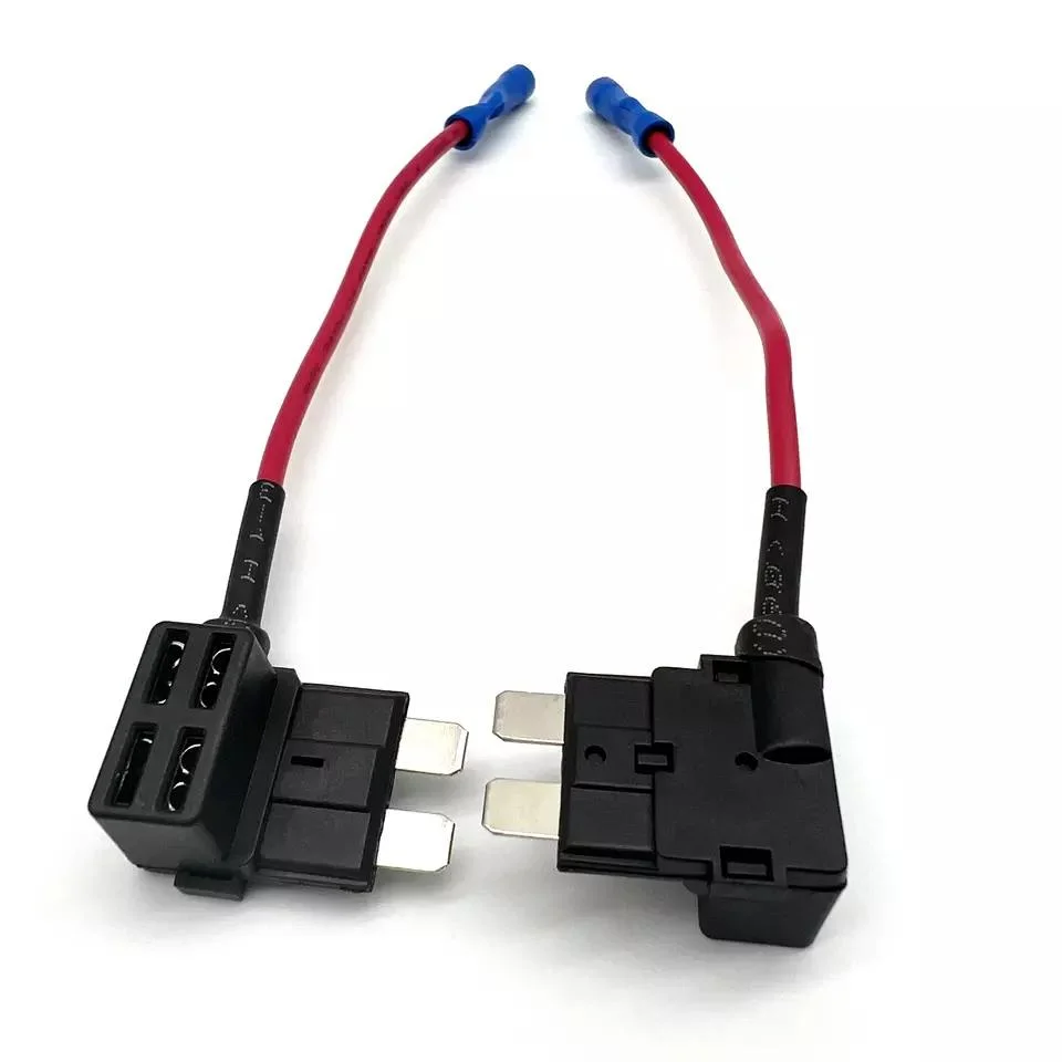 OEM ODM Versorgung Auto Sicherung wasserdichte Kabelbaum Mini Blade Sicherungshalter ACS ATO ATC-Netzbuchse in Line Sicherung Halter Kabelbaumhalter China Factory