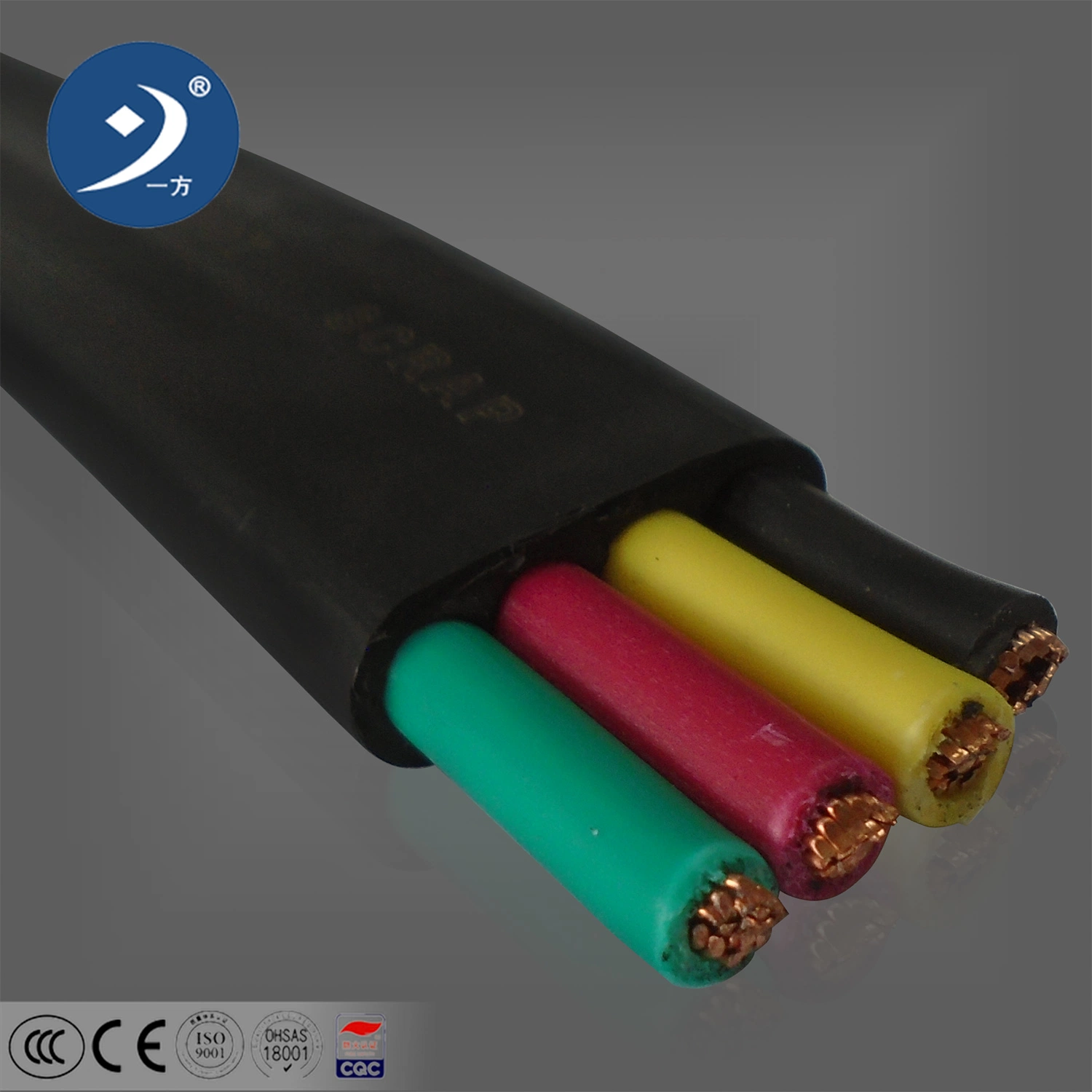 Lift Cable 12G0, 75 ISO9001 Approved (H05VVH6-F(CEI 20-25 HD359))