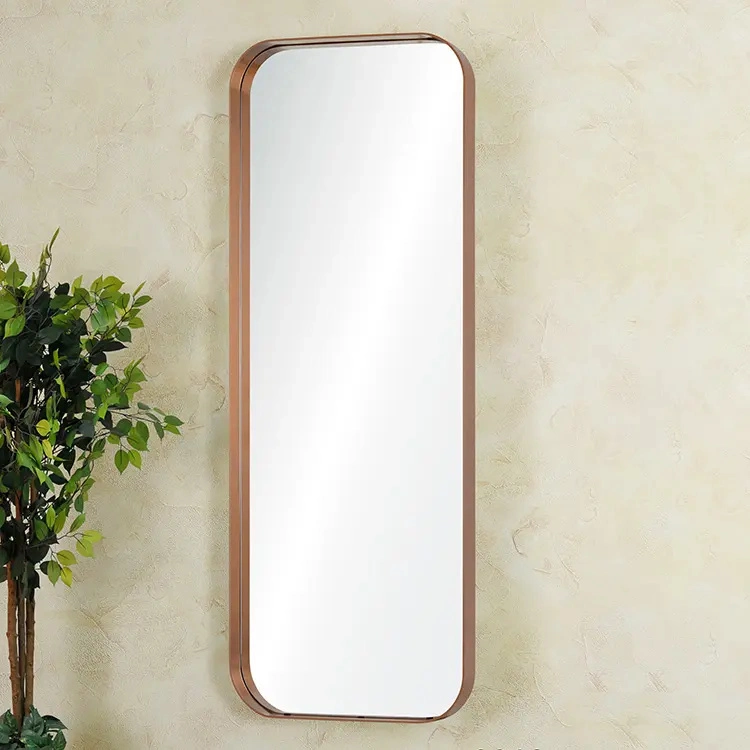 Vintage Hotel Home Huge Decorative Luxury Floor Mirror with Wood Frame Mirrors