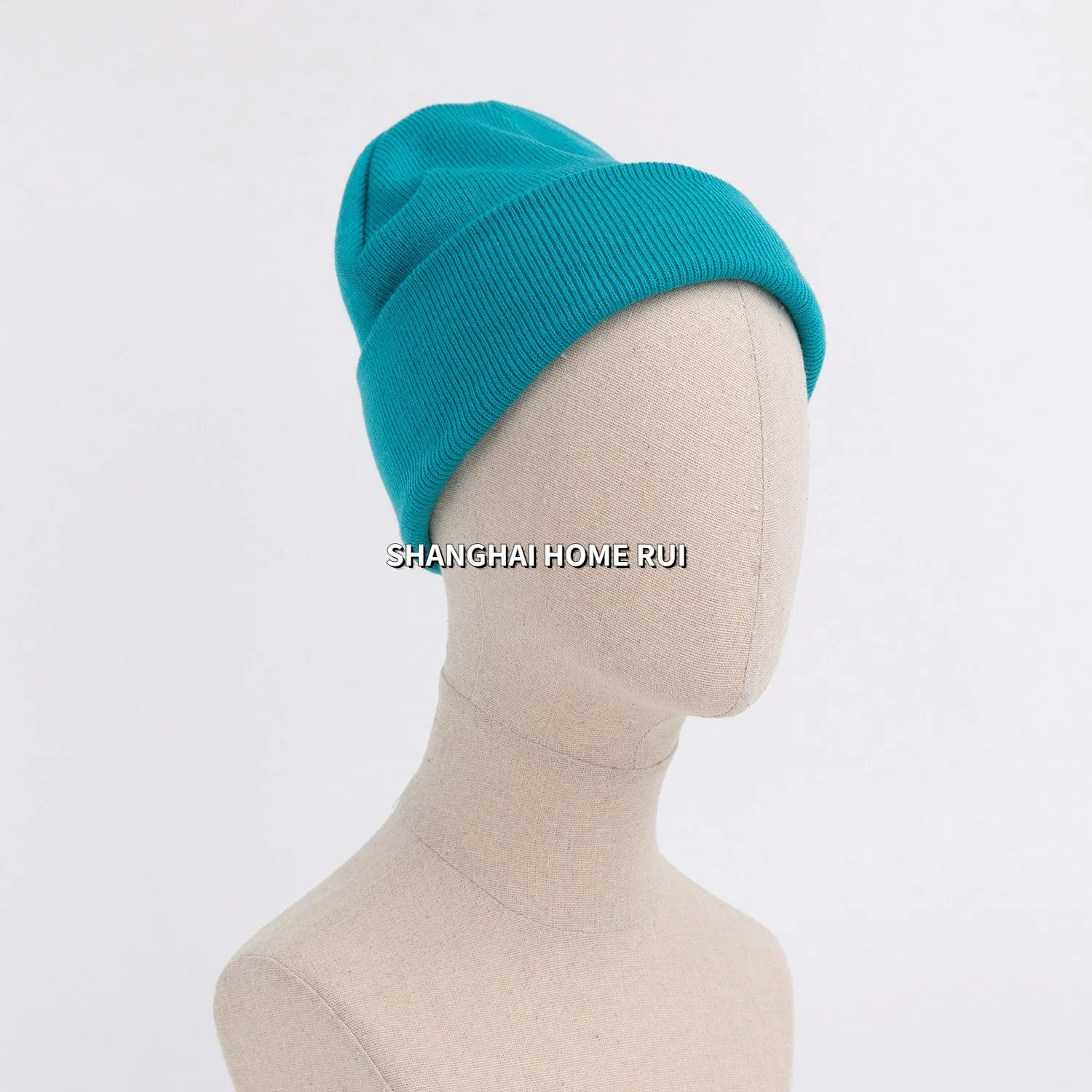 Baja MOQ de proveedor fabricante 20 colores de moda Unisex caliente Hombres Mujeres Niños Niñas capas dobles pescador Deportes tejer Beanie Hat