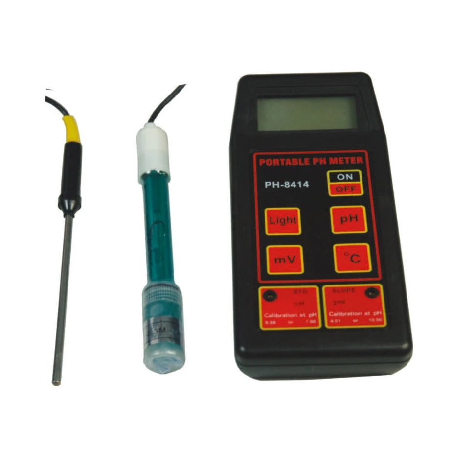 Tragbarer pH-Sensor kann pH/Temp/Redox für Labor-pH-8414 testen