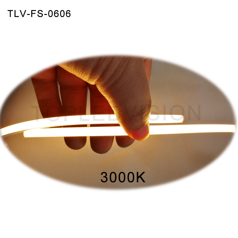 Super Small 24V Waterproof Silicone Tube Flexible LED Neon Strip Light