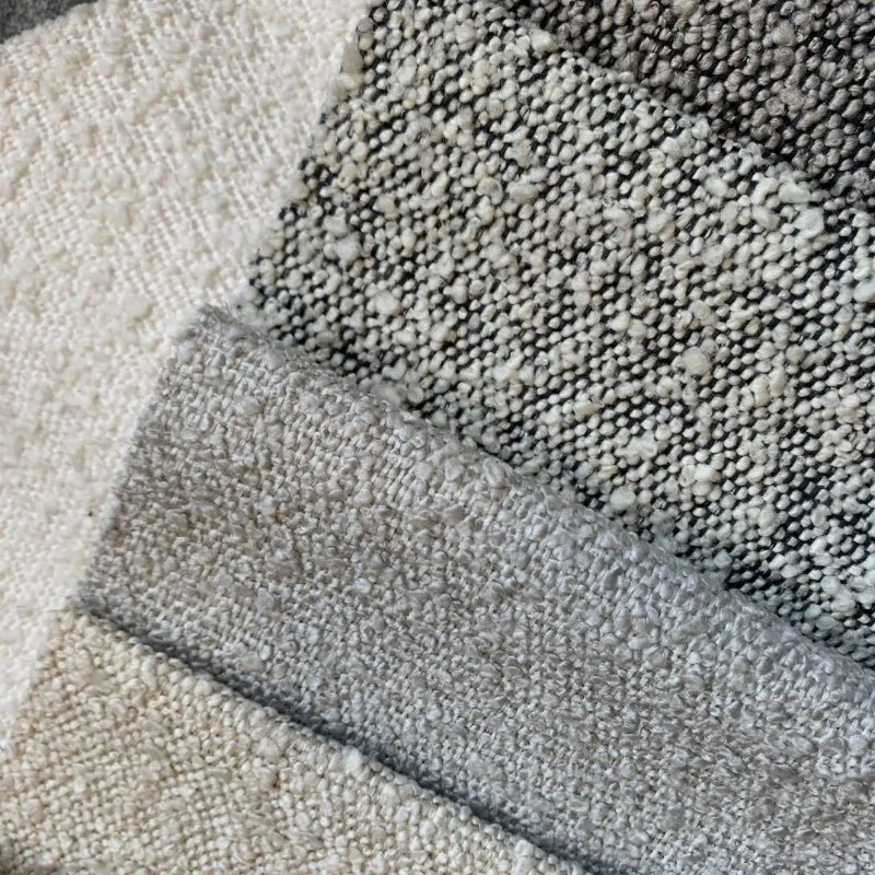 Boucle Polyester Stoff Home Textil für Möbel Polsterung Sofa Sitzsack Kopfkissen