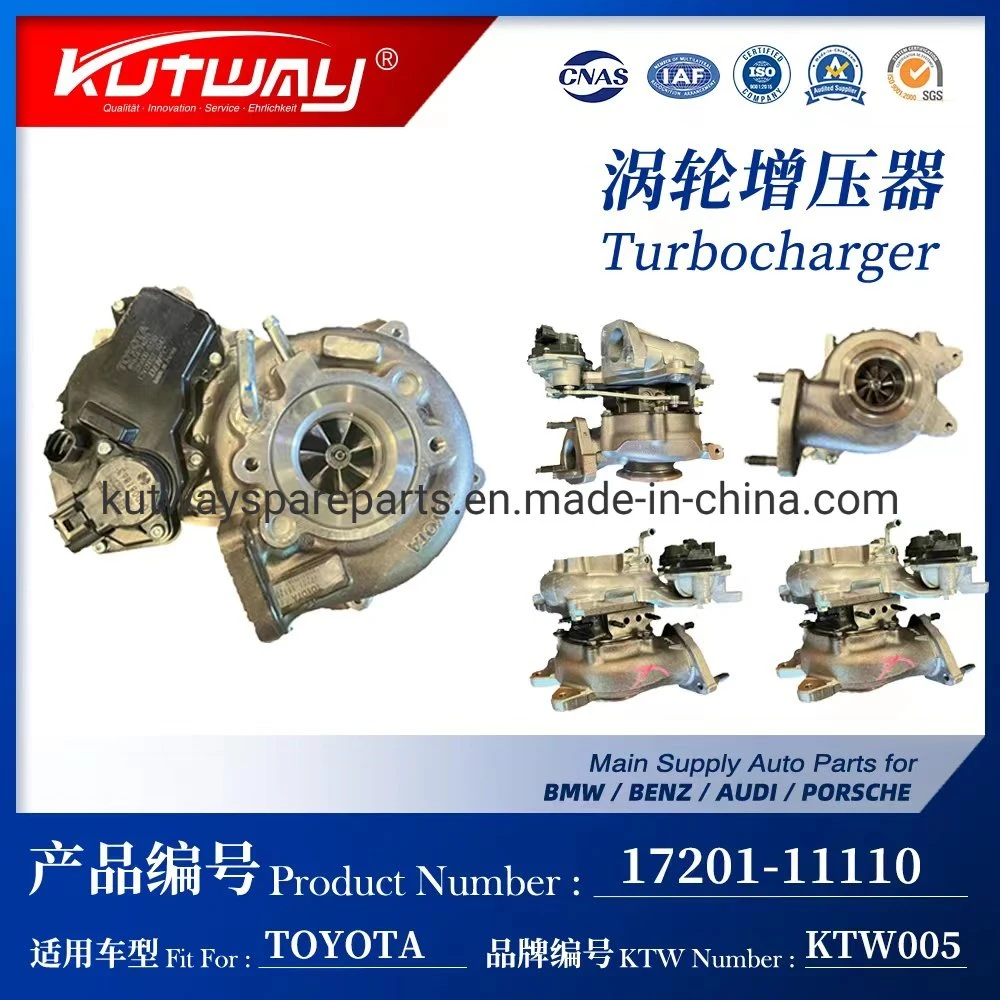 OEM: 17201-11110/94-00033251/89674-71021/235600-0270 Fit for: Toyota Revo Rouge 2.8 Kutway Turbocharger New Model Toyota Turbo