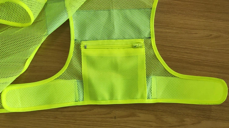 Bulk Sale Hi Vis Vest Men Women Protective Safety Vest with Pockets