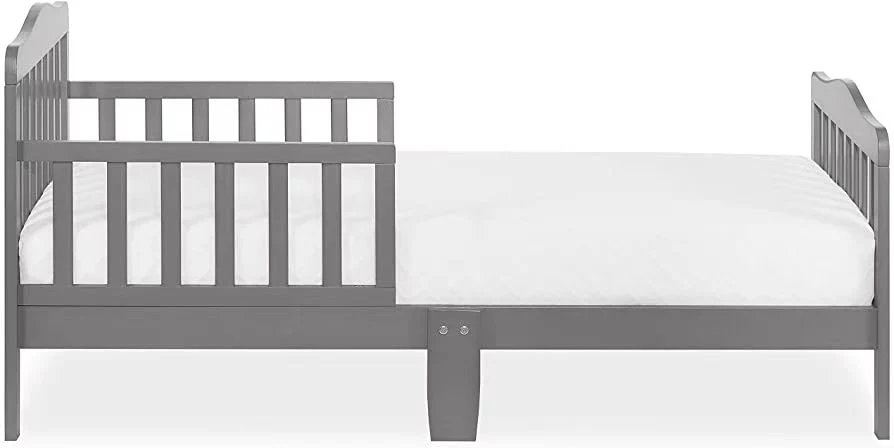 Wholesale/Supplier Nontoxic Natural Solid Wooden Child Toddler Cot Bed with Safe Rail