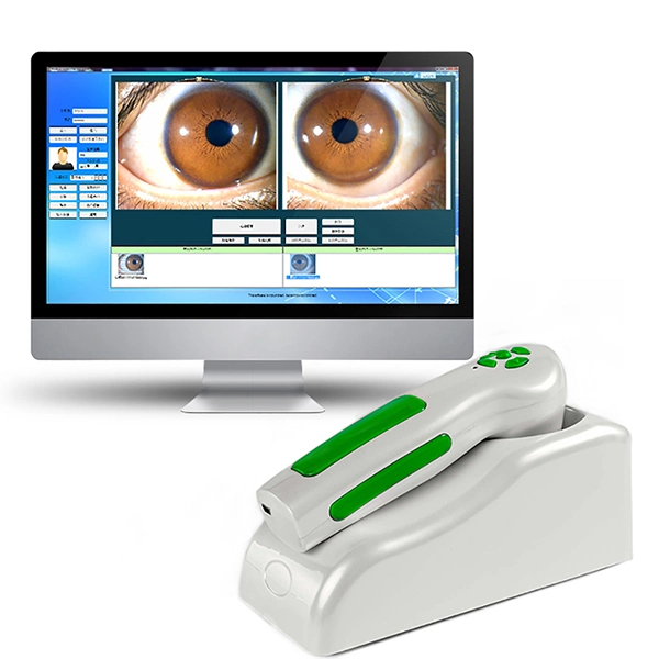 جهاز كاميرا جهاز تحليل Iridology Iris Analyzer USB رقمي بدقة 12 ميغابكسل