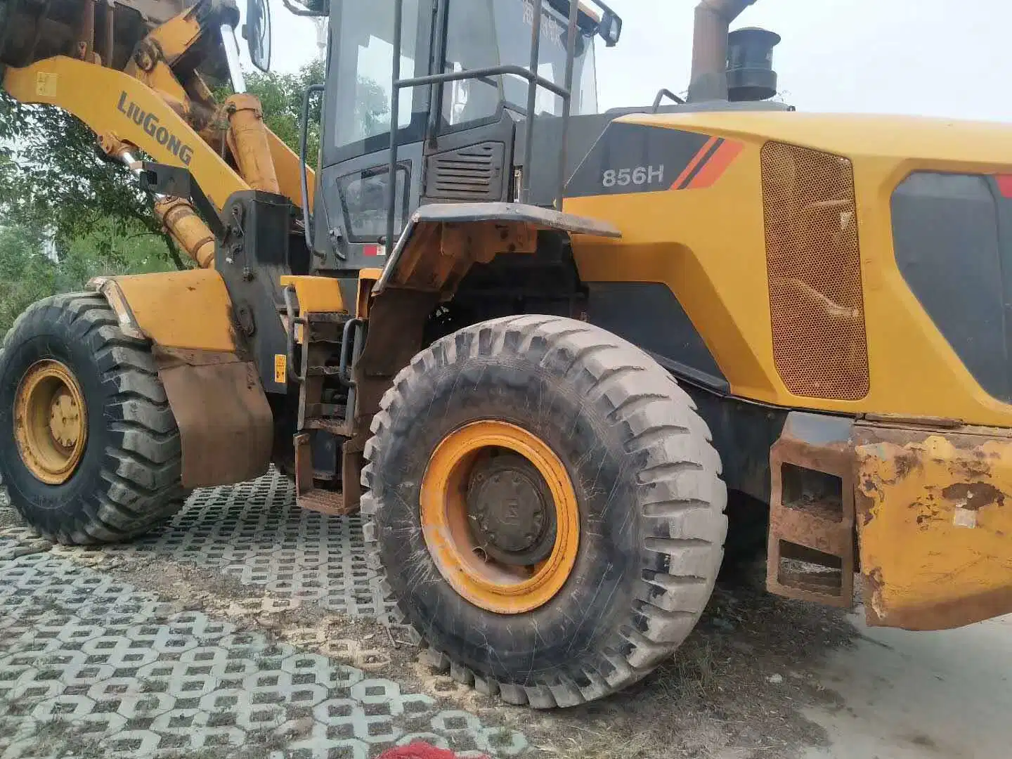 Liugong Earthmoving Machinery carregador de 5 toneladas Clg856h 856 856h