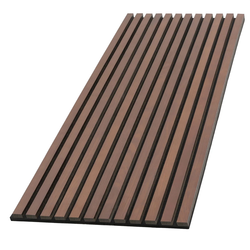 Office Hotel Wall Decoration MDF Wooden Slat Acoustic Panel Akupanel