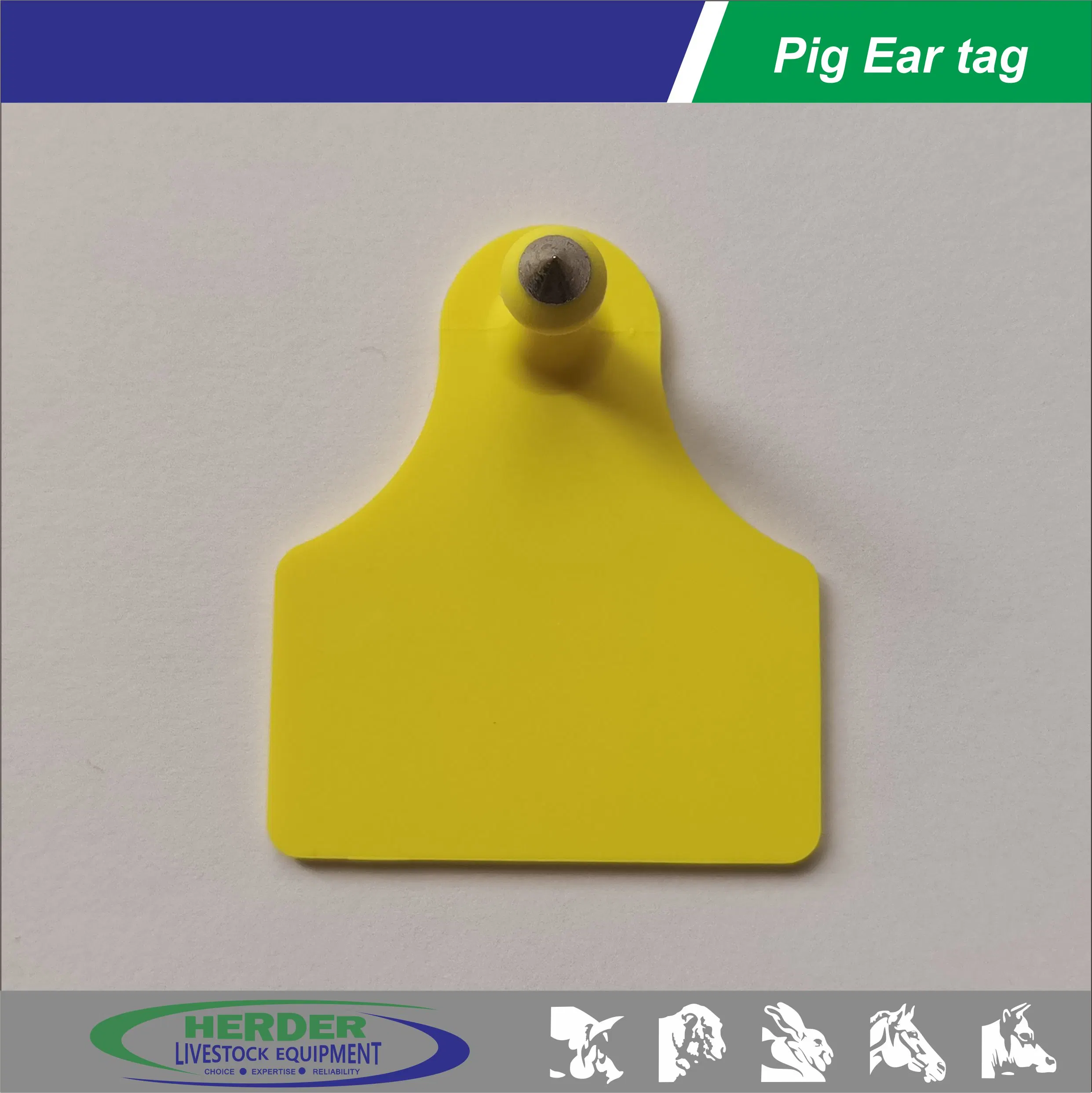 Animal Ear Tag 134.2kHz RFID Cattle/ Pig/ Sheep