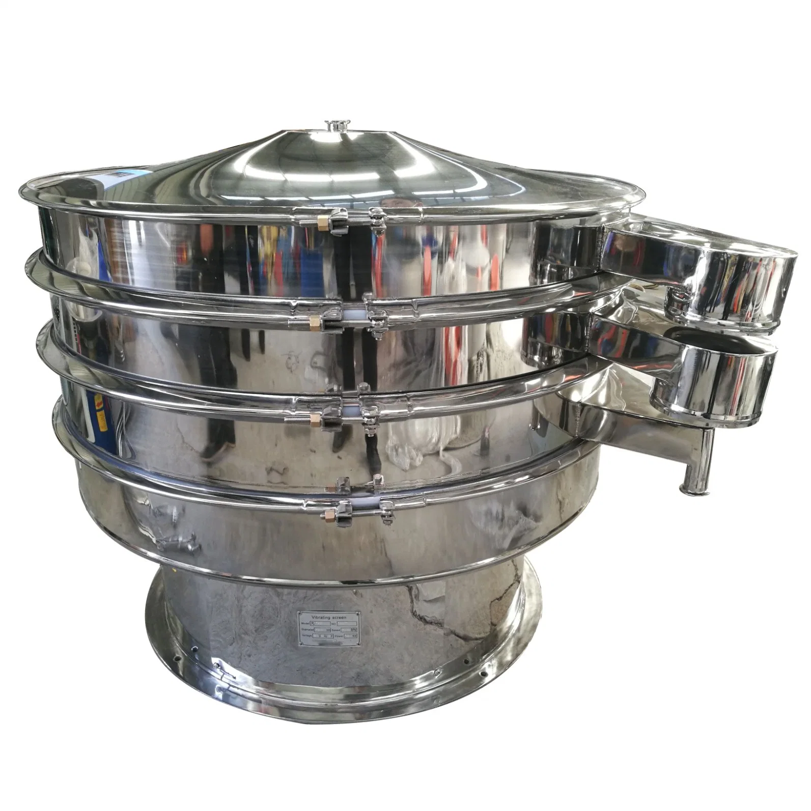 Remove Impurities Vibrating Screen Liquid Filter Separator Vibro Sifting Commercial Sieve for Juice