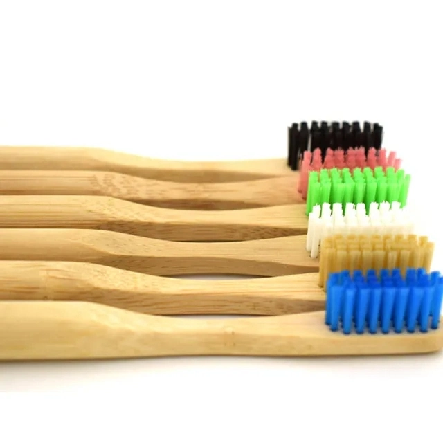 Biodegradable Eco-Friendly Bamboo Wooden Tube Pack Set Toothbrush