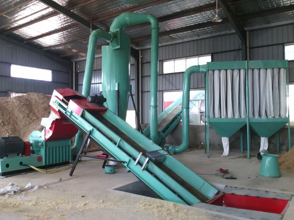 Big Capacity Wood Straw Cocoa Nut Hammer Mill Used for Pellet Production Line