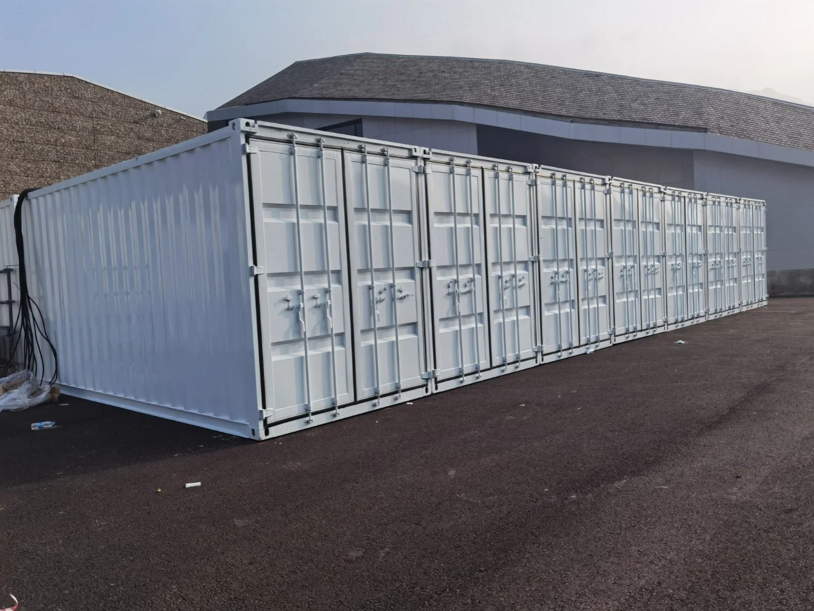 Lager 1 Jahre alte 40HQ Halten 16 Einheiten Casas Prefabricadas Container Home