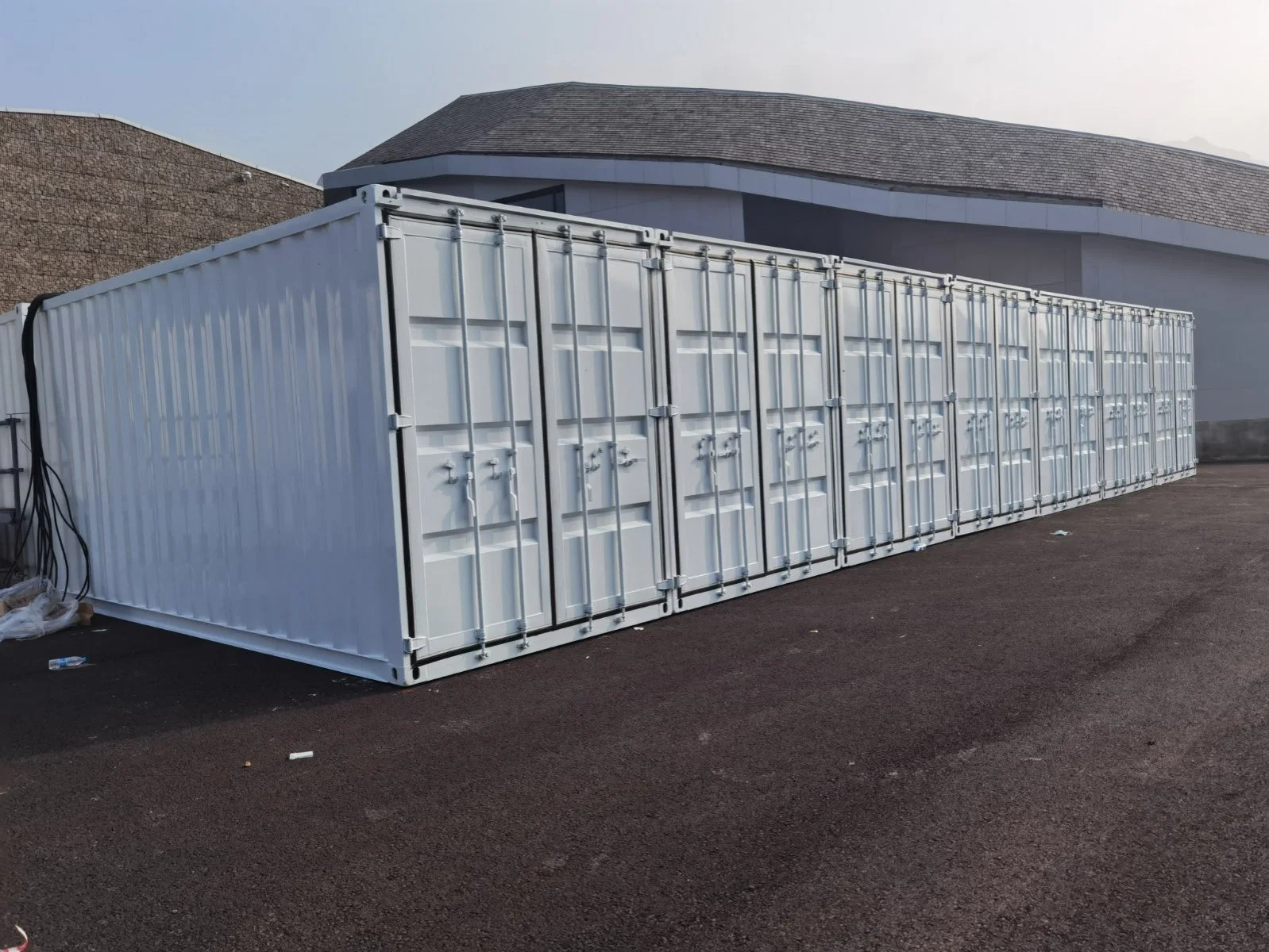 Warehouse 1 Year Alte 40hq Hold 16 Units Casas Prefabricadas Container Home