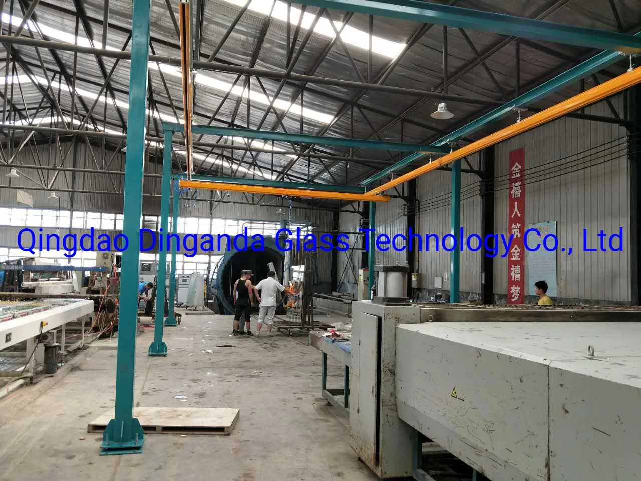 Dinganda Glass Machine Portal Frame Pneumatic Vacuum Glass Lifter Glass Lifting Equipment 7meter*7 Meter 10meter*10meter 450kg Capacity