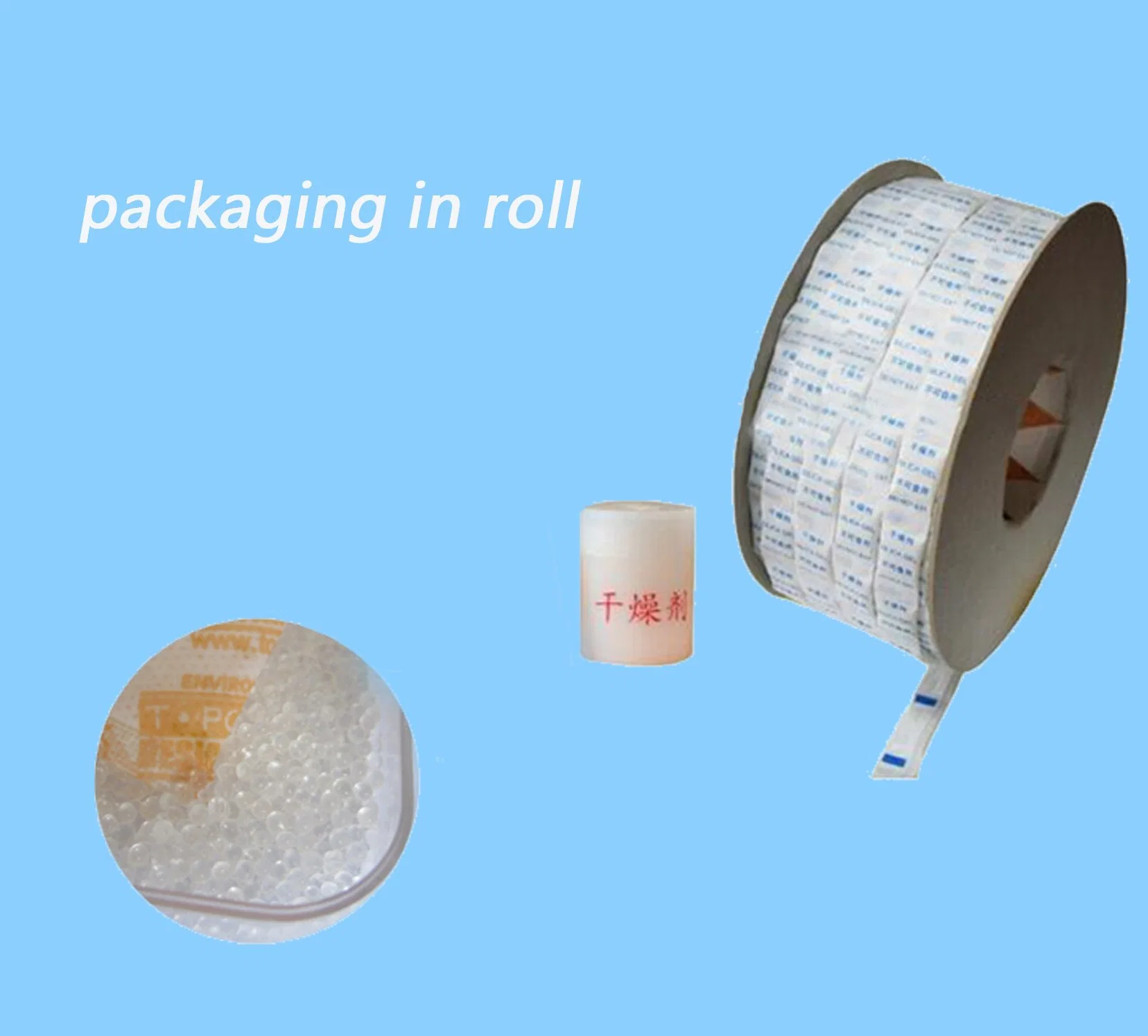 1g Spherical or Irregular Shape Silica Gel Superdry Desiccant Silica Gel Packs for Food Storage