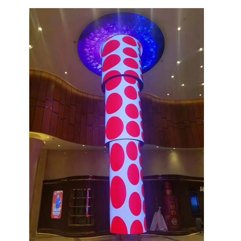 P2.5 HD Design Customized Soft Full Color Advertising SMD Flexible Creative LED Panel Display