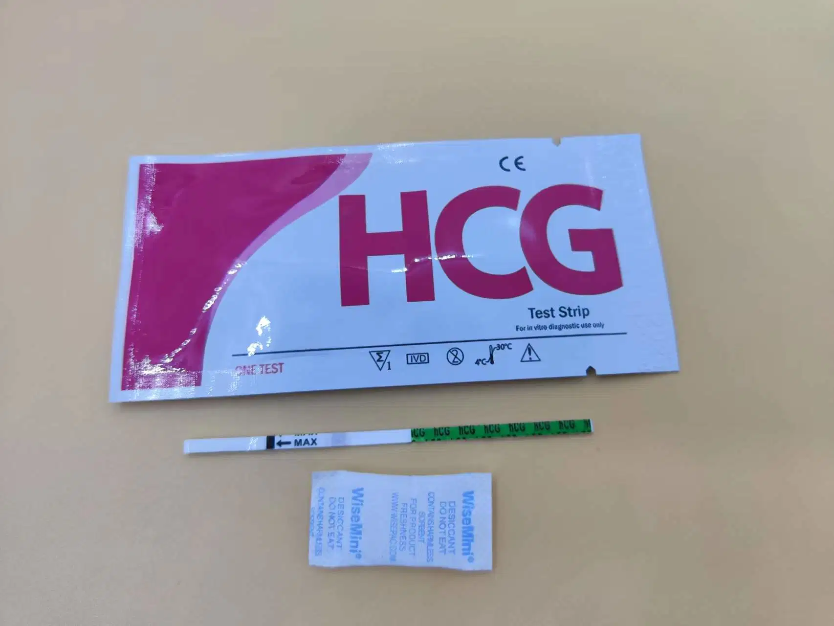 Prueba de embarazo HCG Kit casetes