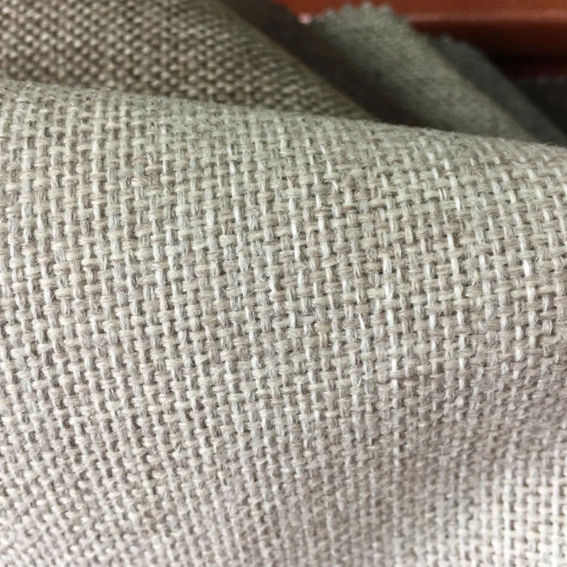 2023 Popular Elegant Temperature Resistance and Aging Resistance 100%PP Home Textile Upholstery Cotton Linen Polyester Fabric for Sofa Chair Bag Furniture