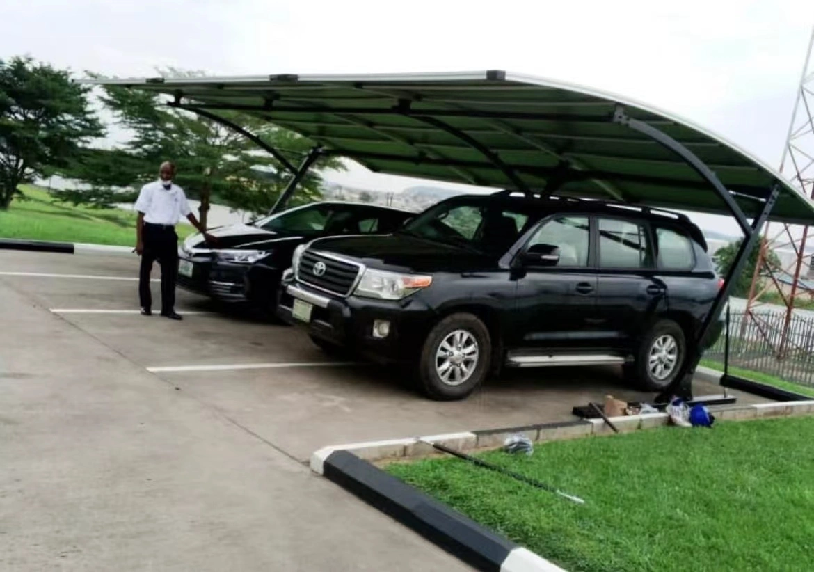 Garden Membrane Roof and Aluminum Carport