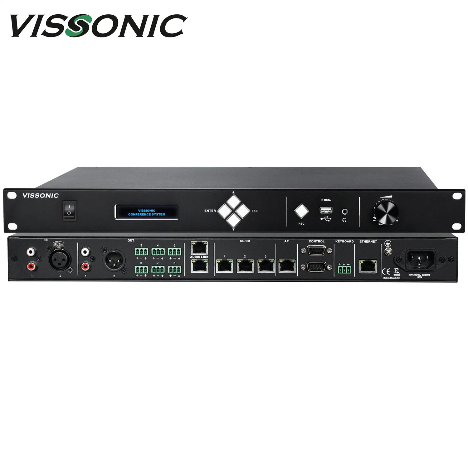 5GHz Wi-Fi Wireless Conference System Controller with High Tech in DSP Unique Sound Processing