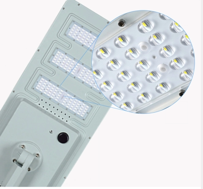 Alto brillo exterior 80W/100W/120W Sistema de energía LED de alimentación solar Parque/carretera/calle/Lámpara de luz/patio