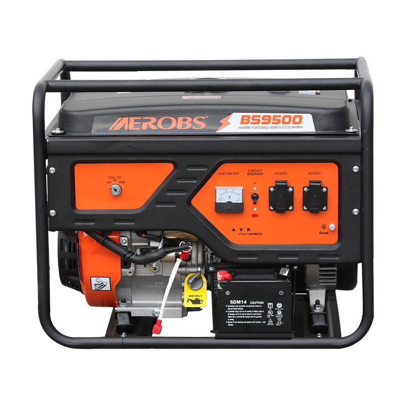 DC Output Electric Start Gasoline Generators 7.5 Kw Generator Gas