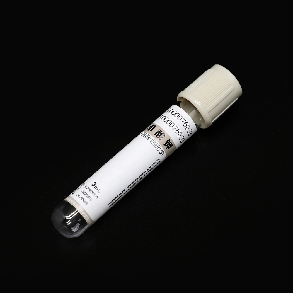 Pet Disposable Glucose 1-10ml Test Sodium Citrate PT Plain Blood Collection Tube OEM
