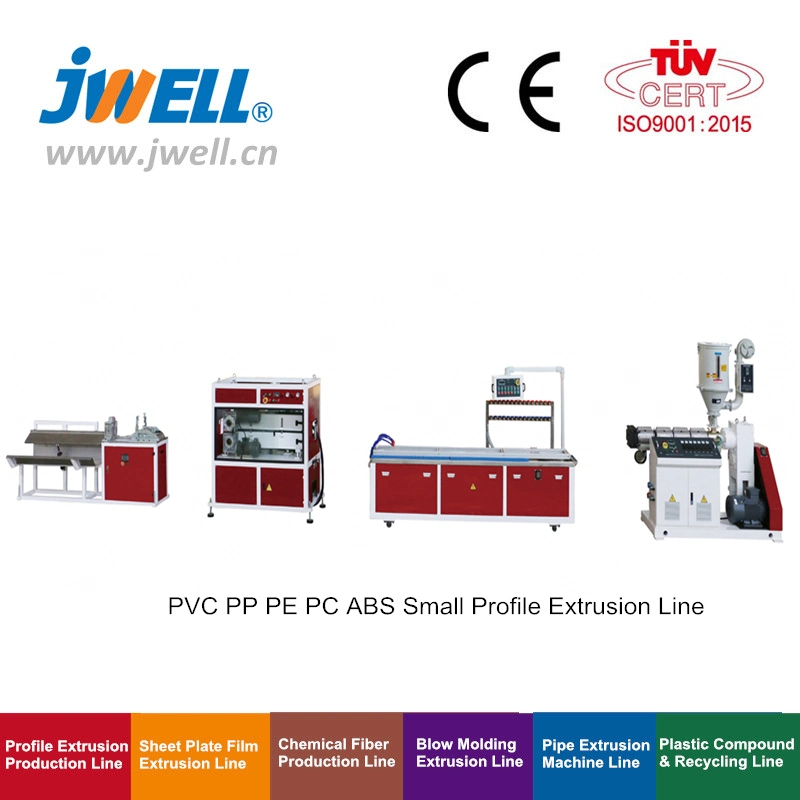 Jwell PE WPC Products Widely Used for Wood Tray/House/Guardrails/Floors/ Gardens Plastic Machine