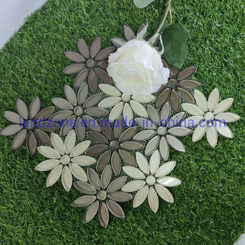 Factory Flower Crystal Mosaic Wall Decoration