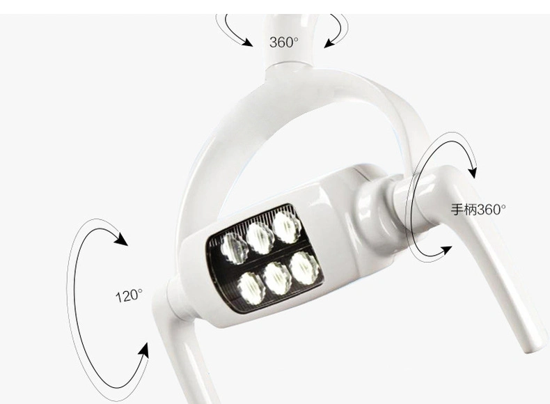 Mascot Dental funcionamiento Oral lámpara LED inducción de luz para odontología Presidente