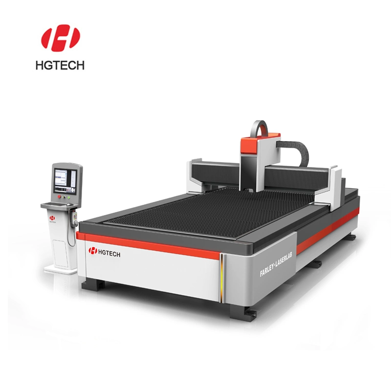 Proveedor de Cortador láser Fibra máquina de corte láser Acero inoxidable con 3 años de garantía de Hgtech Laser