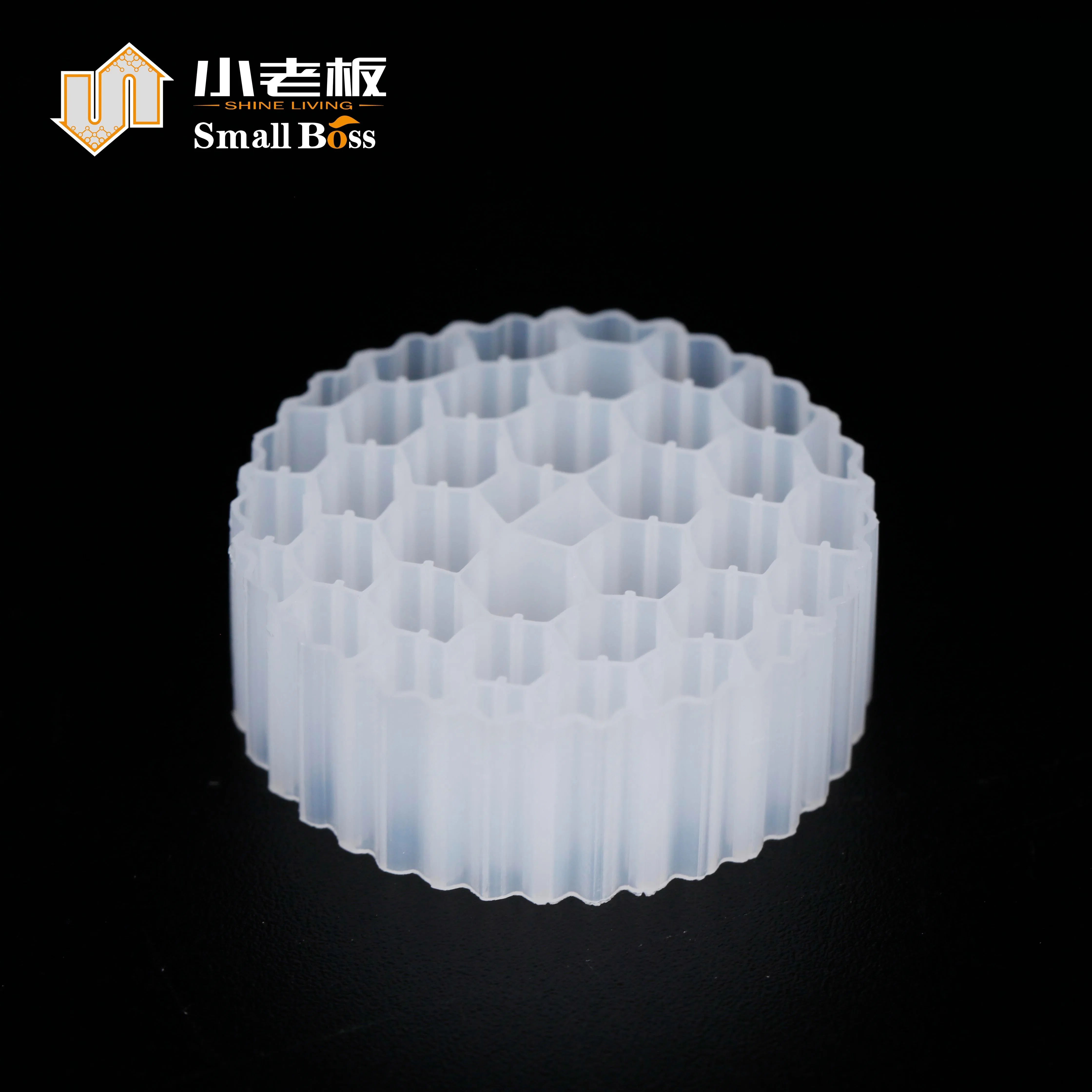 Mbbr Bio Media Size 25*10mm Virgin HDPE Material Plastic Filter Carrier