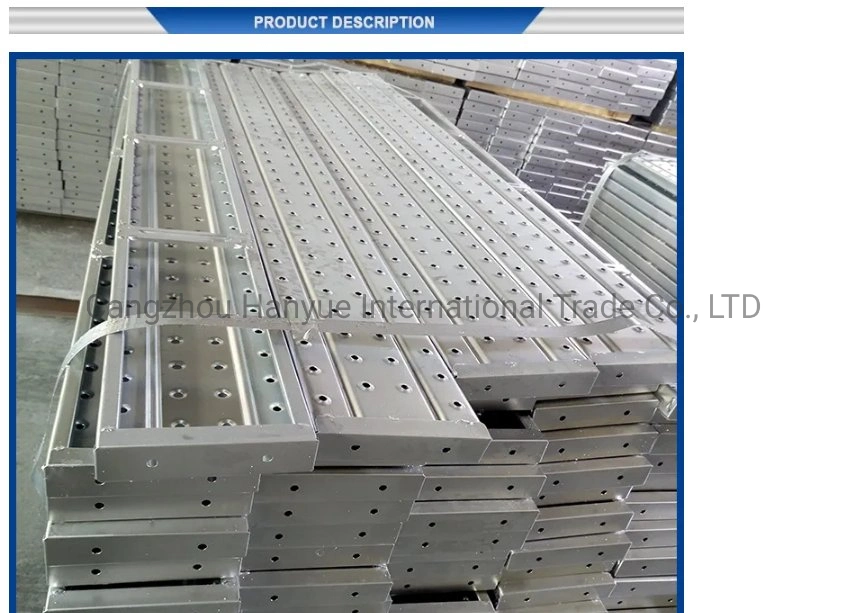 Hot Sale Factory Price Good Quality Scaffolding Plank Plate Scaffolding Pre Galvanized Catwalk Used Hook Catwalk Scaffolding Stair